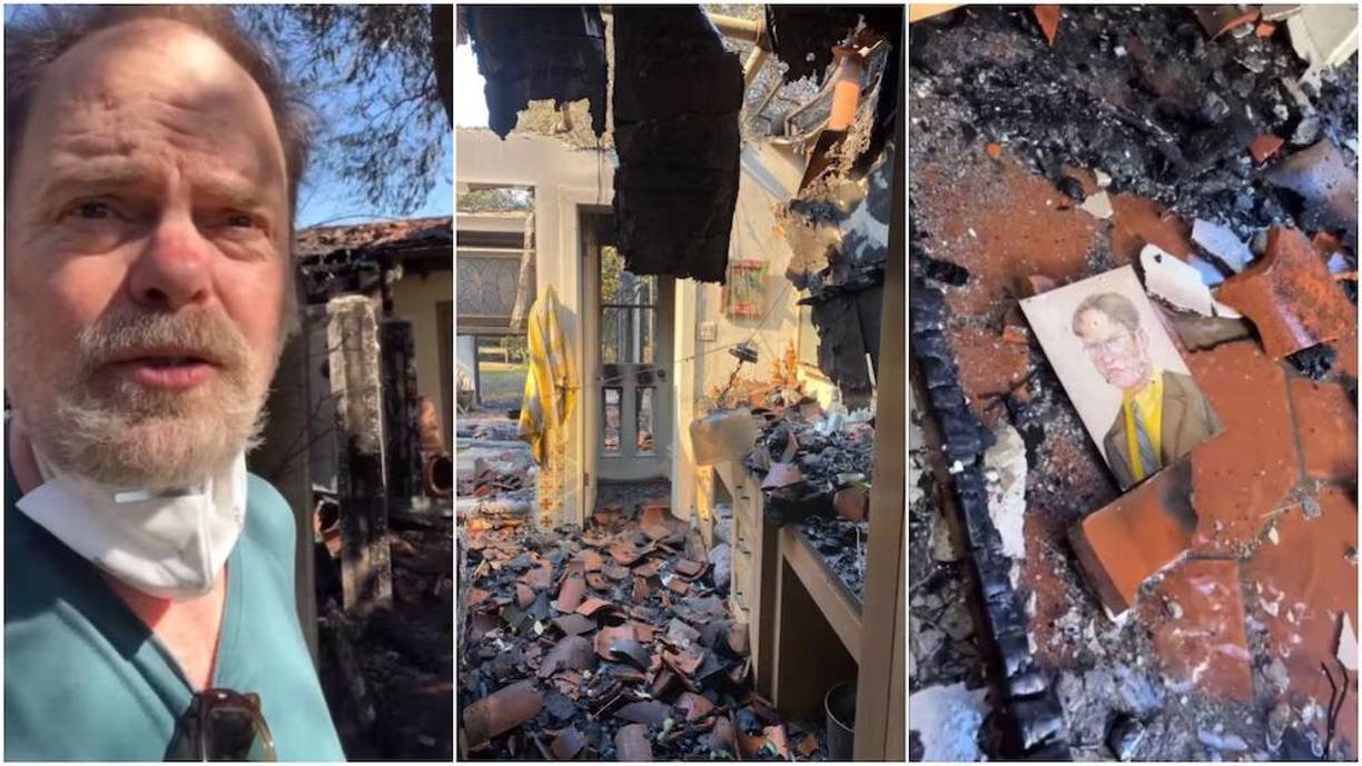 En su reflexivo recorrido entre los restos, la estrella de Hollywood manifestó una profunda reflexión filosófica: “<b>Hay alguna lección valiosa aquí. No estoy completamente seguro</b>. El fuego y la muerte te enseñan sobre la impermanencia de la vida y lo precioso que tenemos”.