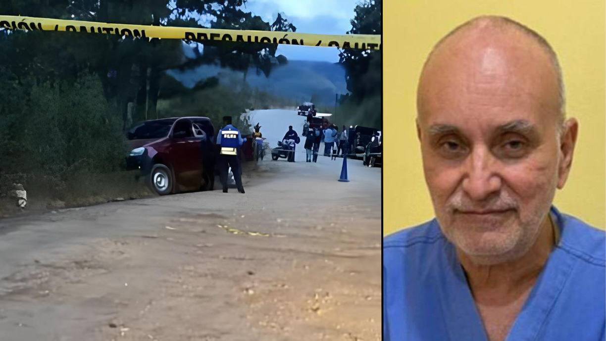 Un reconocido doctor hondureño fue acribillado a balazos en un pueblo situado en el occidente del país. 