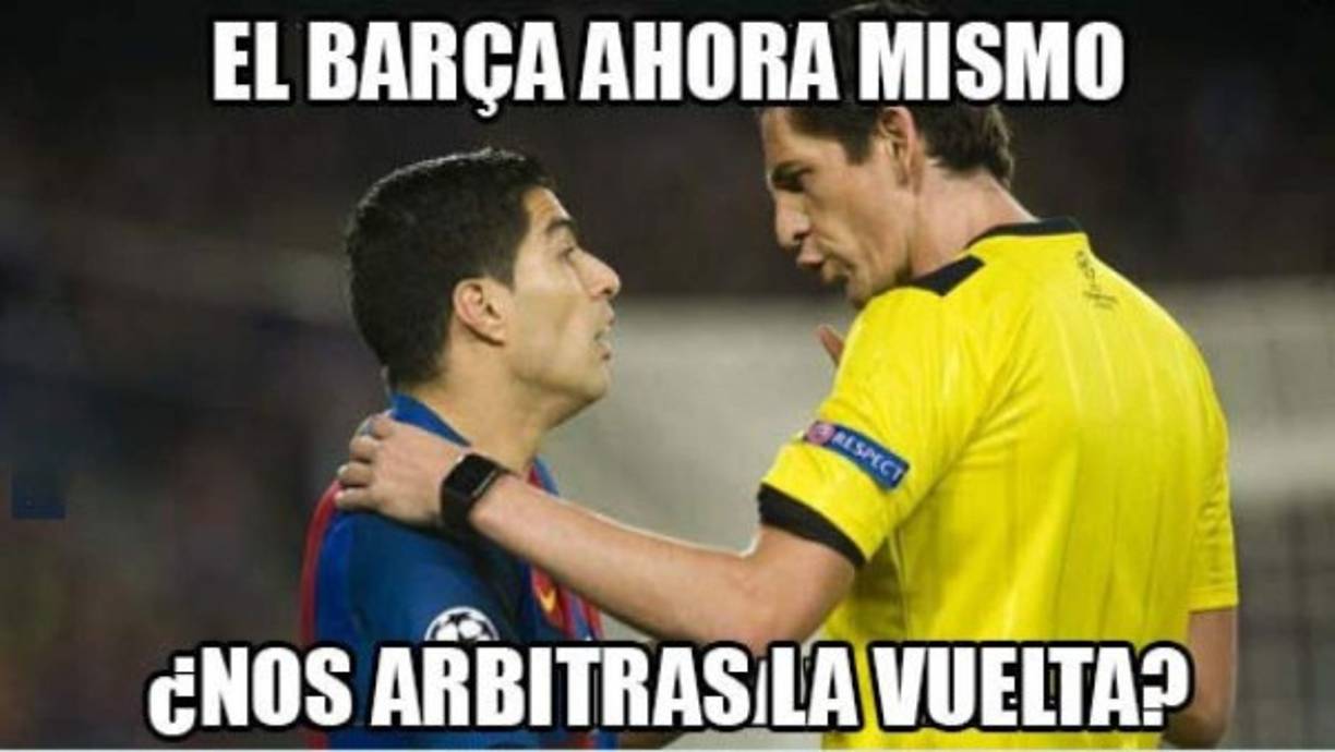 Deniz Aytekin, el central del 4-0 del Barcelona ante PSG hoy ha sido recordado por el barcelonismo.