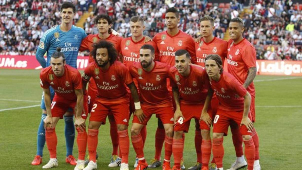 Este fue el 11 titular del Real Madrid ante Rayo Vallecano. Los jugadores han sido señalados tras caer ante uno de los peores clubes de España.