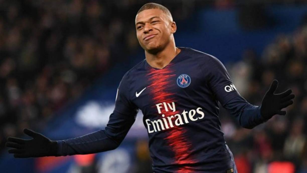 Kylian Mbappé - El joven francés es la gran figura actualmente del PSG y, aunque equipos como el Real Madrid lo quiere, el club parisino quiere mantenerlo en sus filas.