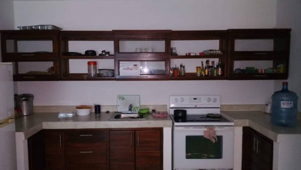 Complejo de apartamentos asegurado por la operación 'Hefesto' en La Ceiba.