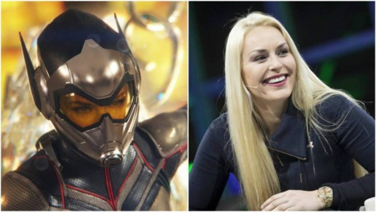 Avispa - La esquiadora estadounidense Lindsey Vonn.