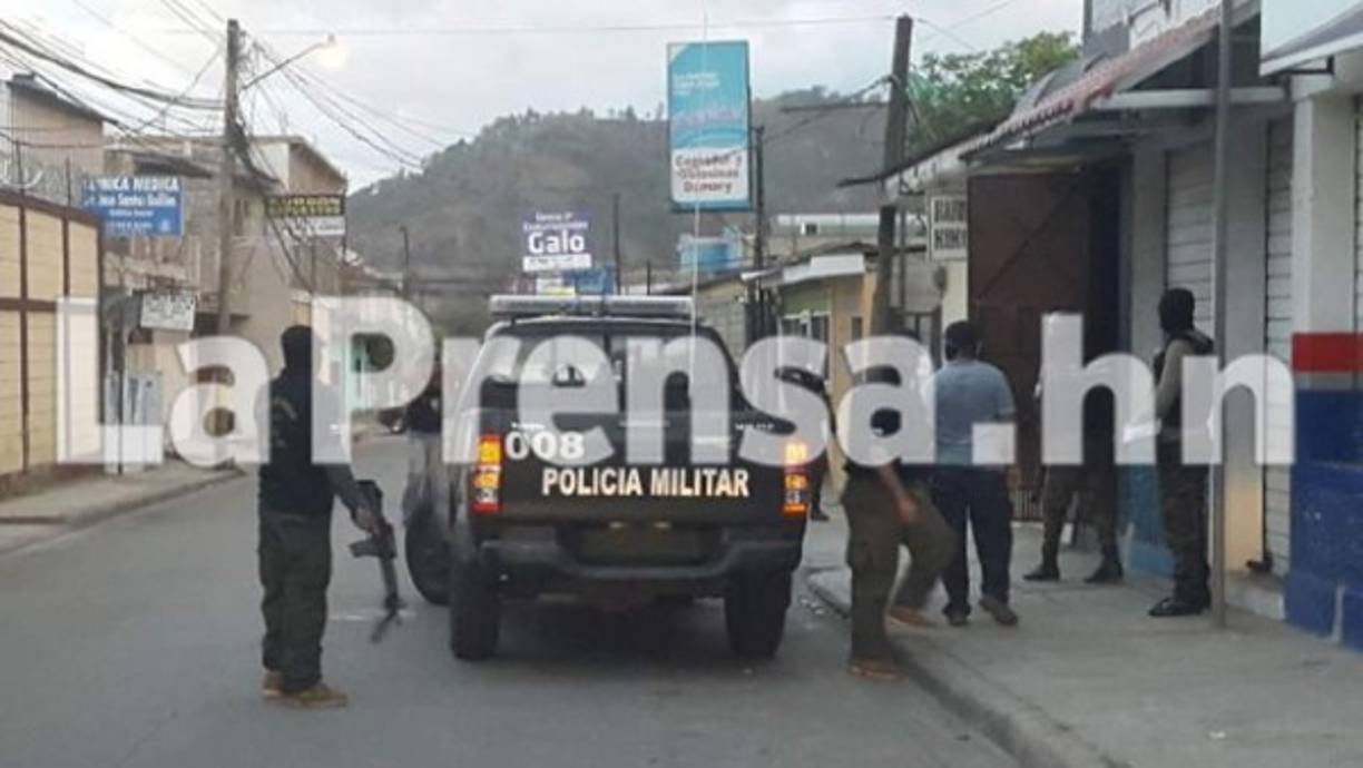 Los allanamientos tomaron por sorpresa a los pobladores de Danlí, El Paraíso.