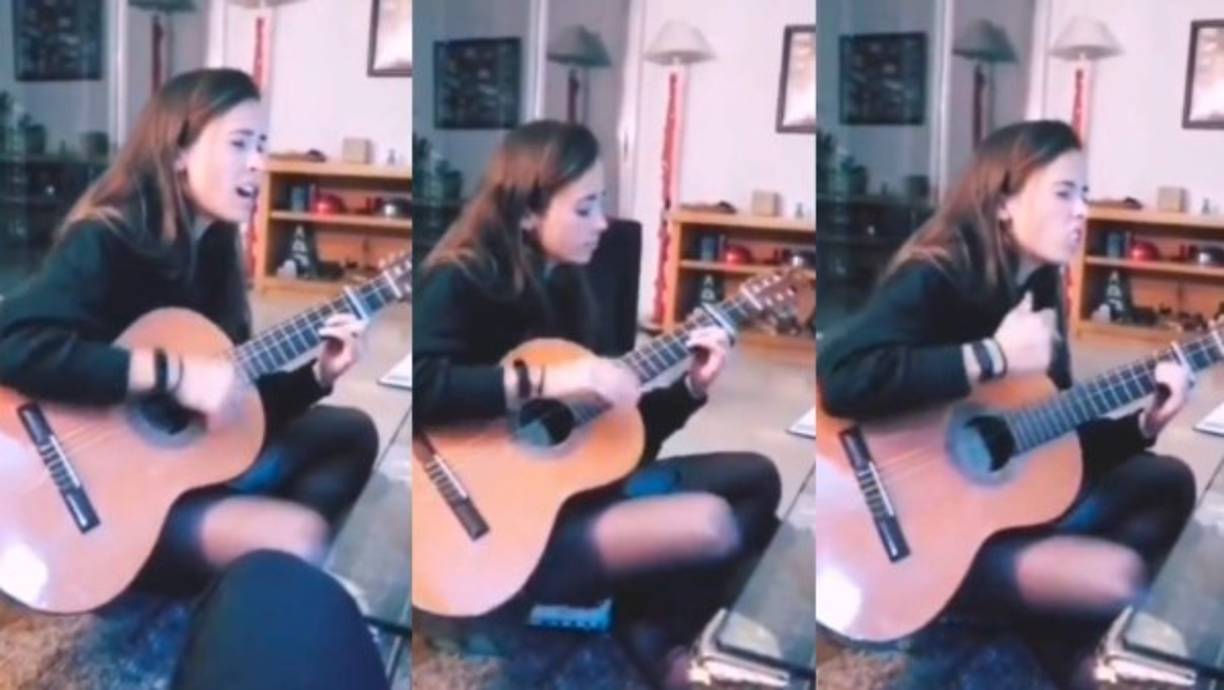 Laura Salvo era una amante de la música y le gustaba tocar la guitarra.