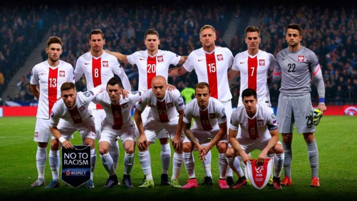 Polonia: En el Grupo E los polacos son primeros con 16 puntos, los sigue Montenegro con 10.