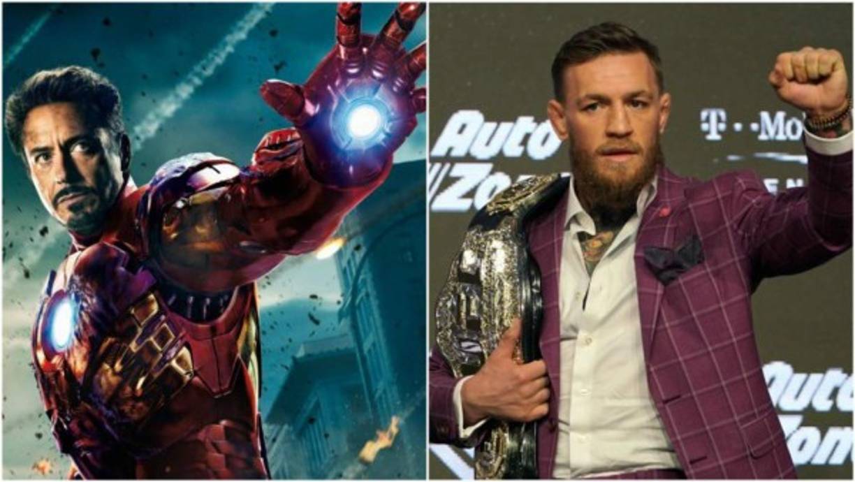 Iron Man - El boxeador irlandés Conor McGregor.