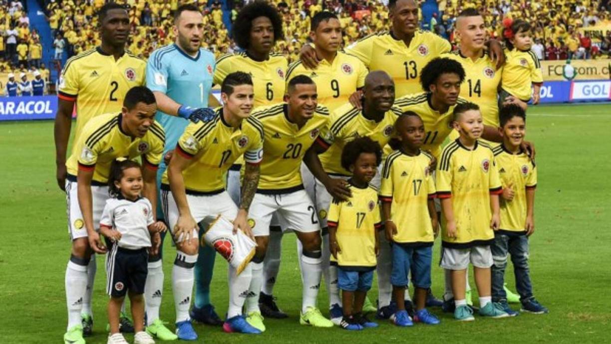 Colombia: Por ahora es segunda en Conmebol al sumar 24 puntos y estaría clasificando al Mundial de Rusia. En esta zona avanzan los primeros cuatro.