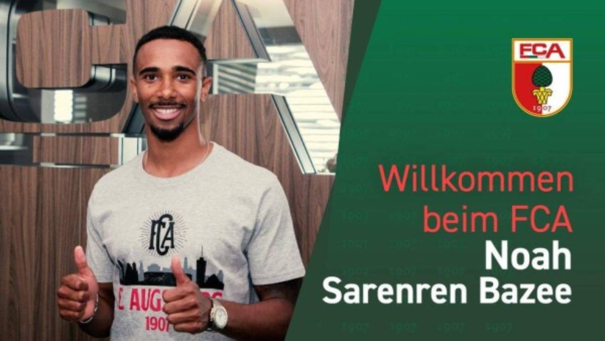 El Augsburgo ha fichado al medio-ofensivo nigeriano Noah Sarenren Baaze por 1.700.000 €. Firma hasta junio de 2024.