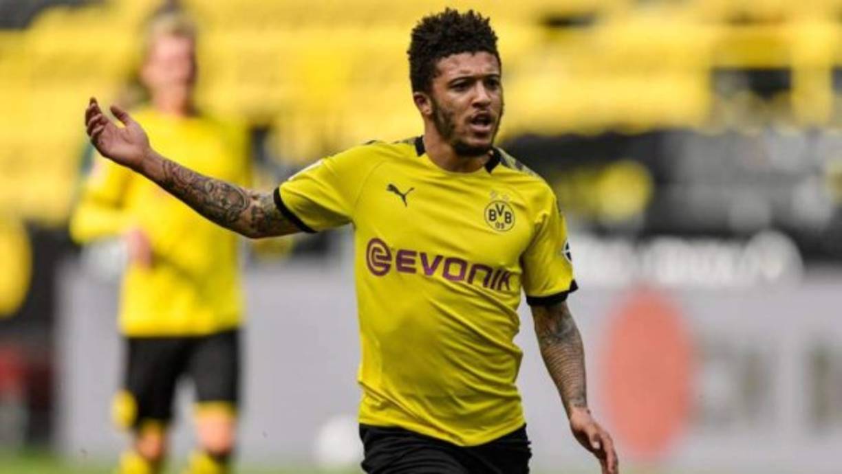 Jadon Sancho: El inglés es figura en el Borussia Dortmund y es otro candidato para llegar a reemplazar a Messi en el Barcelona.