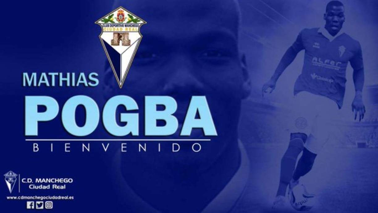 El hermano de Paul Pogba, Mathias Pogba, jugará en el CD Manchego de Ciudad Real en el grupo 18 de Tercera División de España.