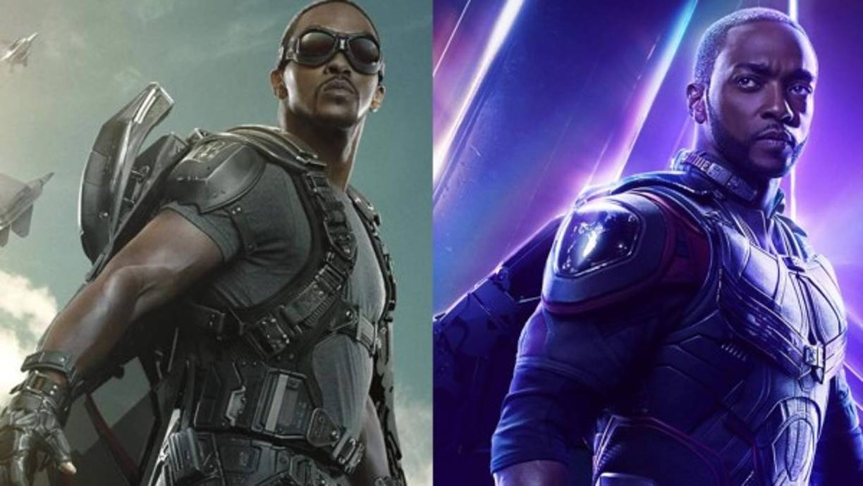 Falcon (Anthony Mackie) se esfuma por el Guantelete del Infinito.
