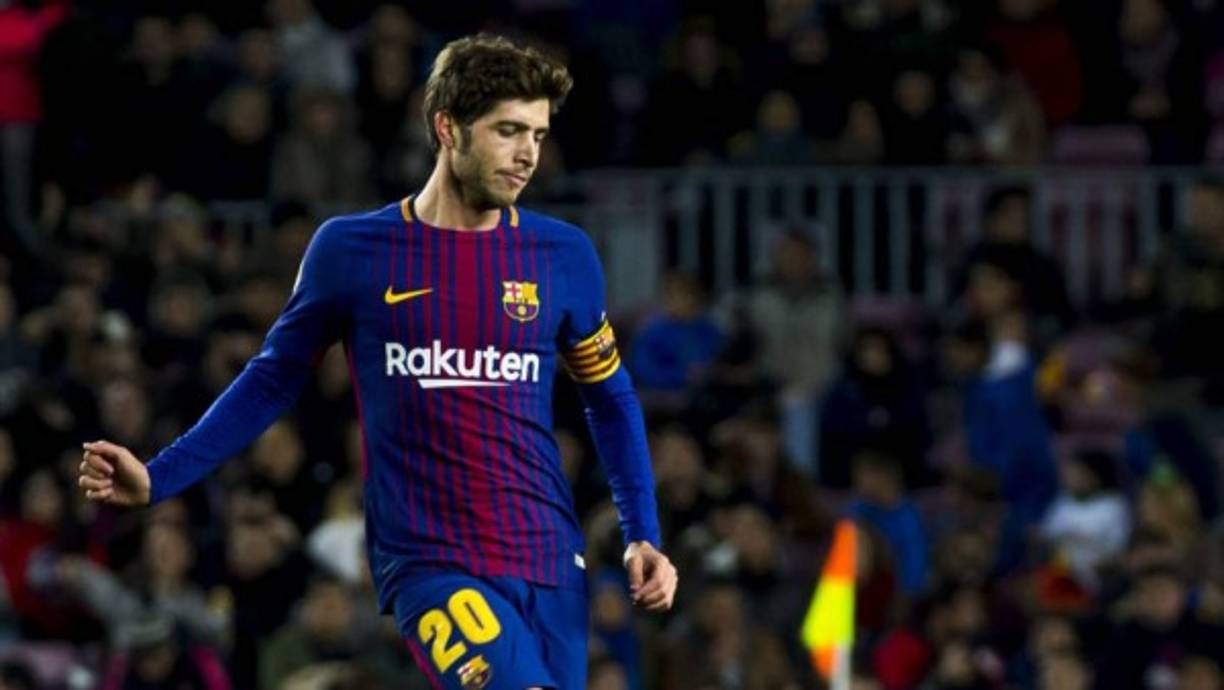 Sergi Roberto: El futbolista de 26 años de edad será el lateral por la banda derecha.