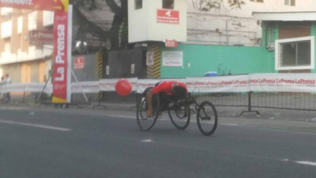 Momentos en los que un competidor se esforzaba para llegar a la meta.