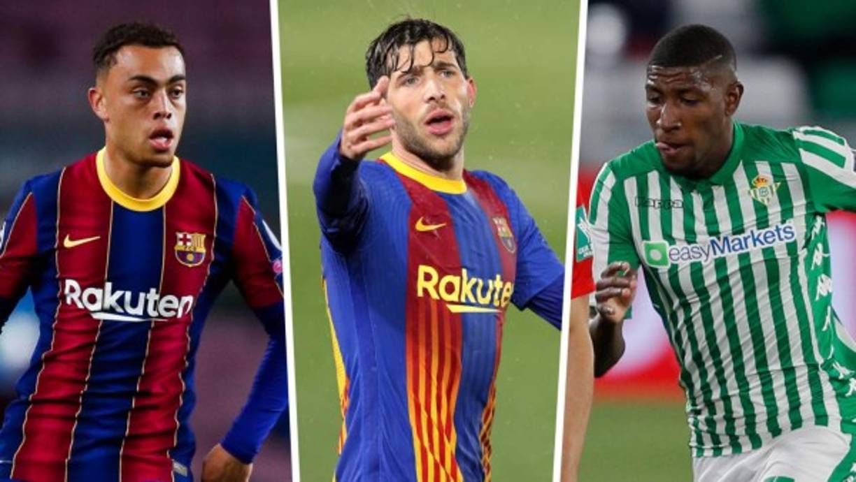 Los laterales del Barcelona están en la mira de varios equipos. En el caso del estadounidense Sergiño Dest es seguido por Mónaco, Borussia Dortmund y Arsenal, clubes que se han fijado en él, pero ha rechazado sus ofertas ya que quiere triunfar en España.<br/><br/>En el caso de Sergi Roberto, es el Bayern Múnich el equipo que ha puesto sus miras en él para reforzarse de cara a la temporada que está a punto de empezar. Mientras que por el brasileño Emerson Royal también ha preguntado el club alemán.