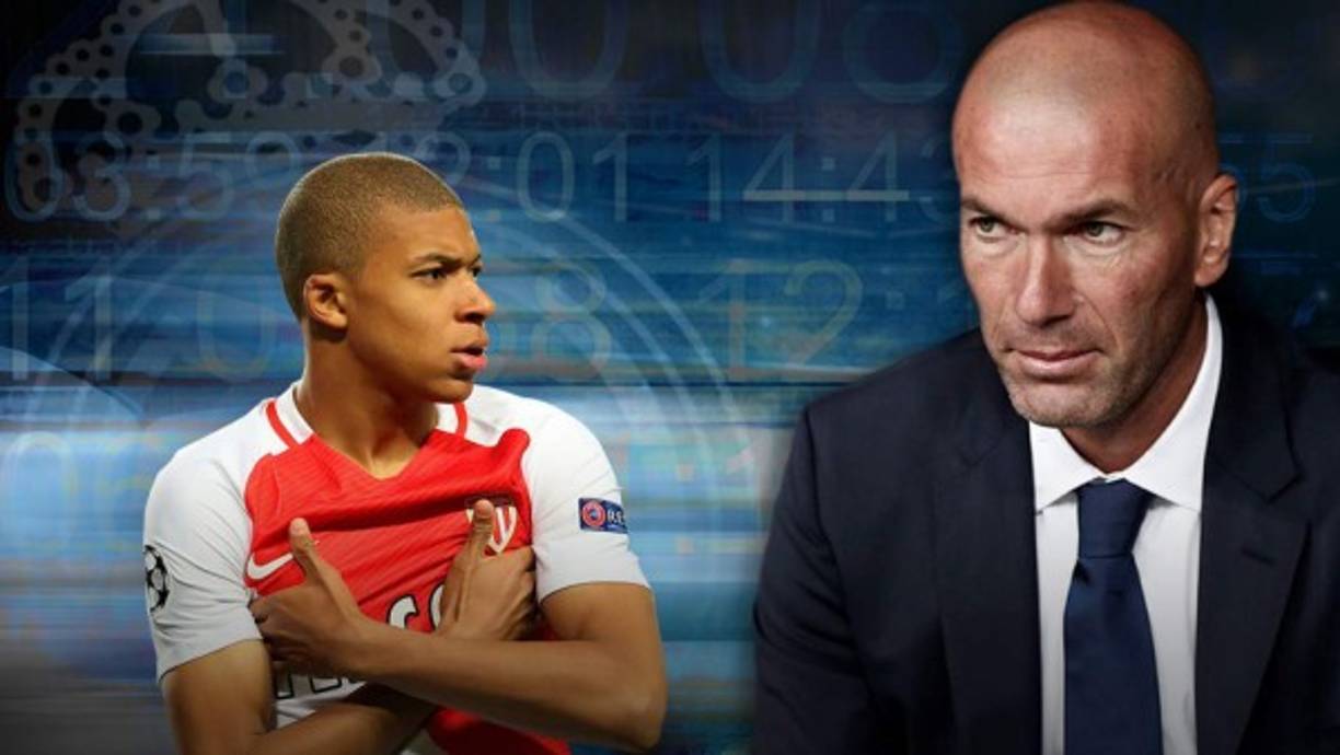 Bombazo. Zidane, entrenador del Real Madrid, se ha encargado de llamar al delantero Mbappé y le aseguró un gran protagonismo en el equipo si decide fichar por el conjunto blanco. Además le garantizó que tendría muchos minutos si toma la decisión de dejar el Mónaco.