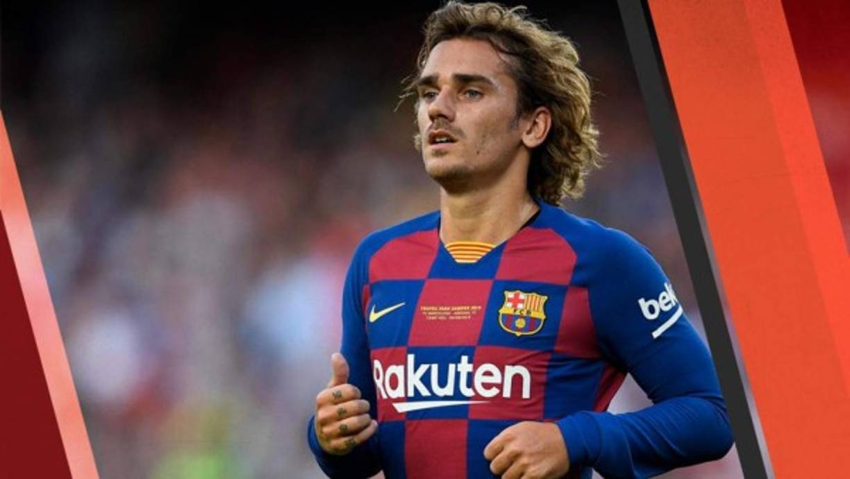 Griezmann: El delantero francés será uno de los que integre la zona ofensiva del Barcelona ante Real Madrid.