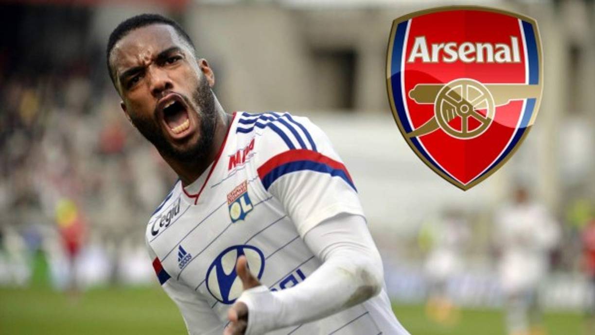El Arsenal podría anunciar esta próxima semana la contratación del delantero del Olympique Lyon Alexander Lacazette por 53 millones.