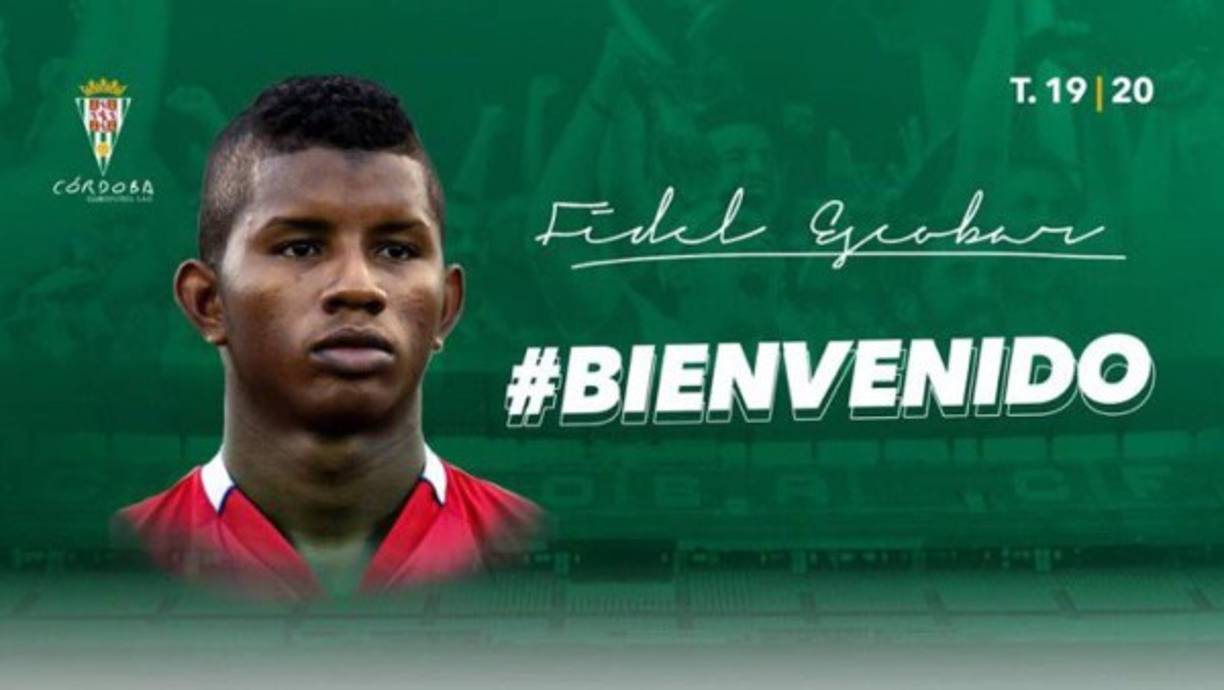 Fidel Escobar: El defensor panameño ha sido anunciado como nuevo fichaje del club Córdoba de la tercera división de España.