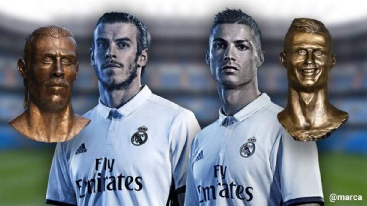El escultor Emmanuel Santos volvió a cimbrar las redes sociales con una de sus esculturas. Ahora fue el turno del jugador madrilista Gareth Bale, quien quedó inmortalizado en un busto de bronce.
