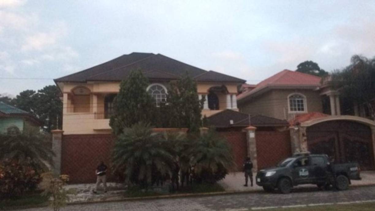 Una de las propiedades aseguradas este lunes por la 'Operación Avalancha II'.