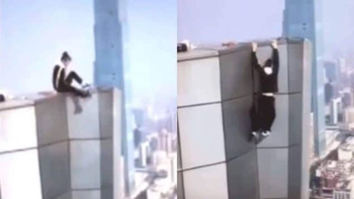 La muerte del joven quedó registrada en su teléfono móvil.