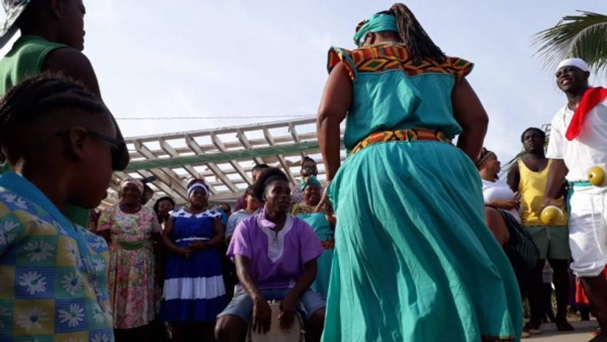 El baile y la música están siempre presentes en esta cultura afrocaribeña.