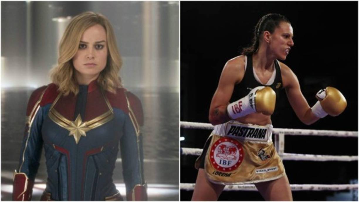 Capitana Marvel - La boxeadora española Joana Pastrana.