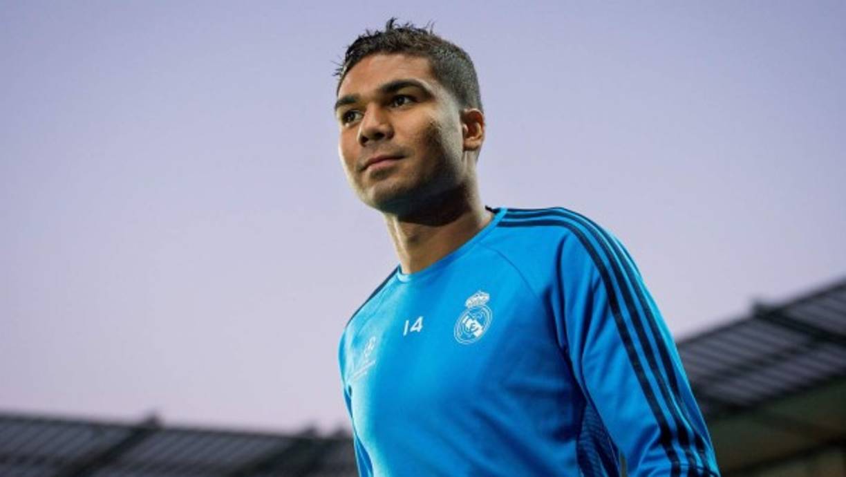 Casemiro: El volante de contención será el encargado de destruir la ofensiva de la juventus.