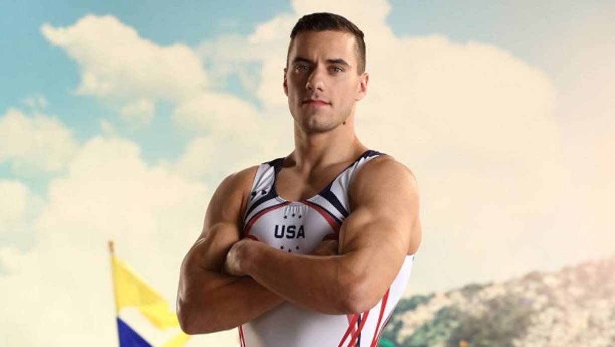 Jake Dalton. Estados Unidos, gimnasia, tiene 24 años y 1.65 m. Es muy bajito, pero el físico que ha desarrollado con su entrenamiento parece inspirado en las estatuas de la Grecia clásica.