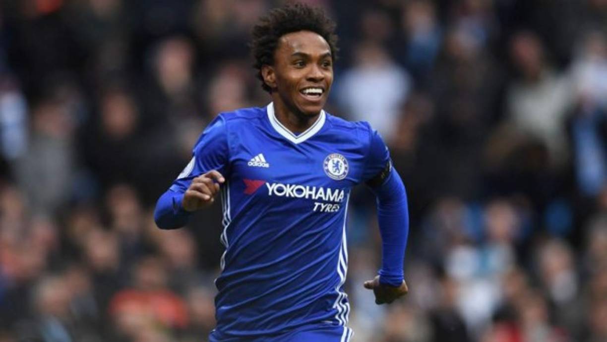 El Chelsea está dispuesto a atender ofertas por su delantero Willian este verano.