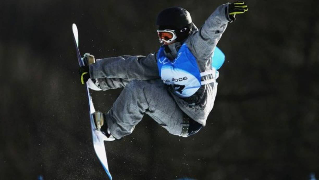 Ella destacó en su momento en el snowboard, de la que se alejó cuando apenas tenía 18 años.