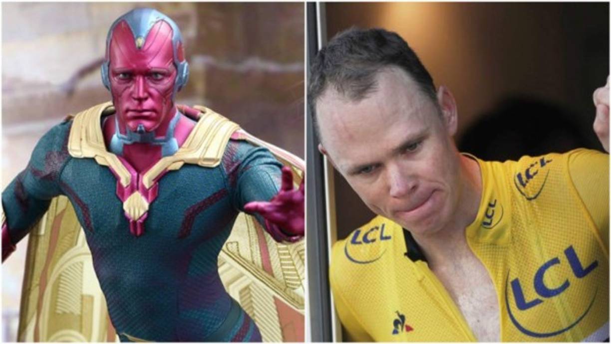 Visión - El ciclista británico Chris Froome.