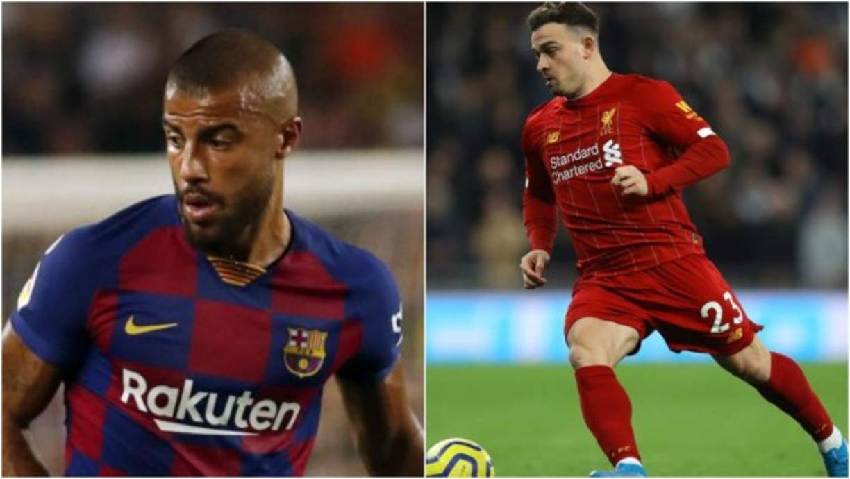 La Lazio tiene en la mira a Rafinha, del Barcelonba, y Xherdan Shaqiri, del Liverpool, luego del desplante que les dio David Silva, quien terminó fichando por la Real Sociedad. Los biancocelesti quieren reforzar la plantilla con estos dos jugadores. También buscarían el fichaje de James Rodríguez.