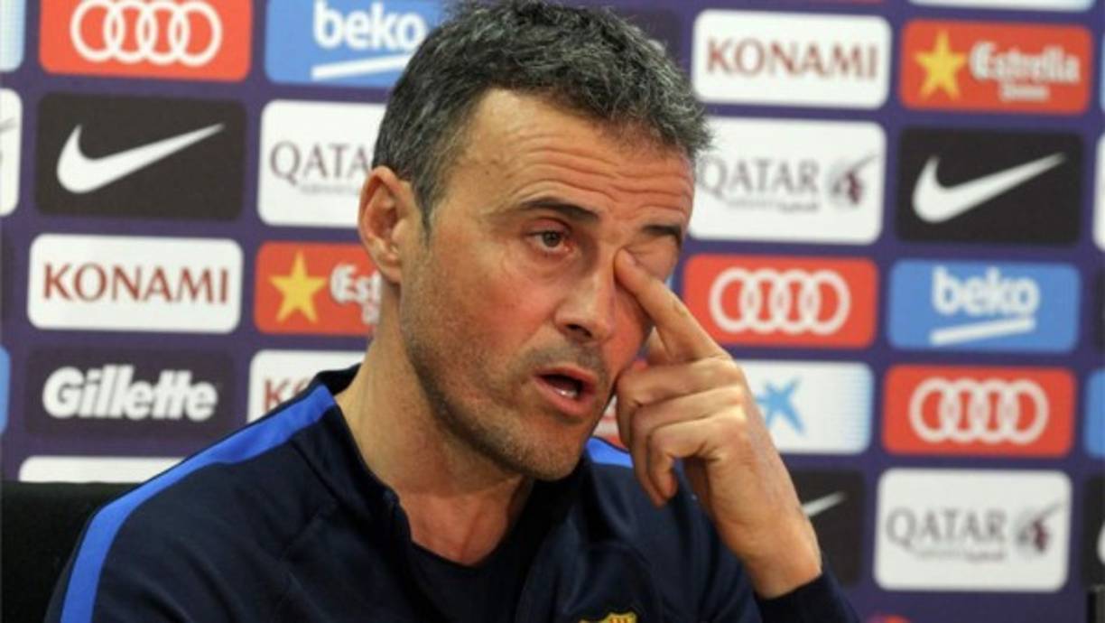 Luis Enrique ha anunciado que no renovará su contrato con el Barcelona a final de temporada porque necesita descansar y después de haberlo meditado mucho.