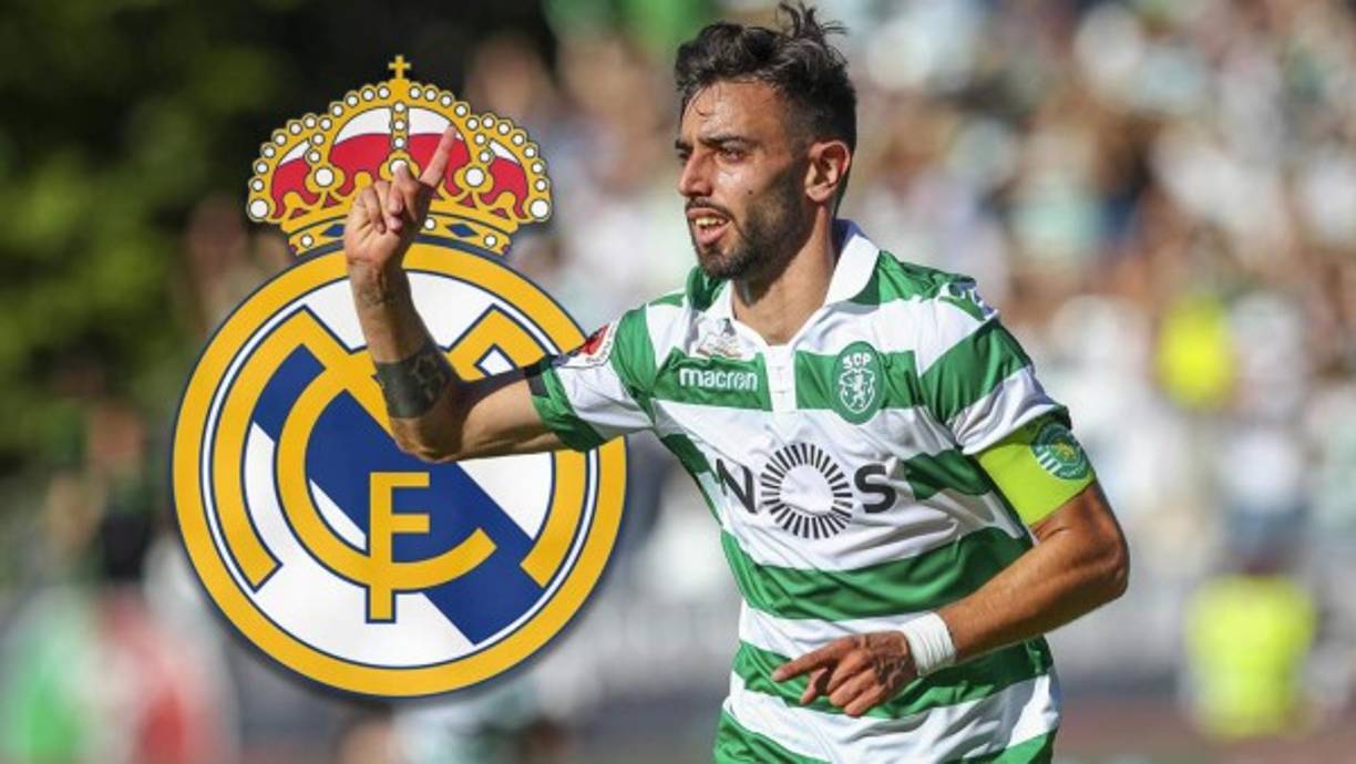 Bruno Fernandes - El centrocampista portugués será el próximo fichaje del Real Madrid, así lo informan ya los medios y lo ha confirmado Daniele Pradè, director deportivo de la Fiorentina. 'El Sporting podría quitarlo del mercado porque Bruno Fernandes se irá al Real Madrid por 70 millones', afirmó.