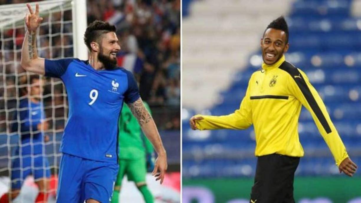 La posible marcha de Pierre Emerick Aubameyang del Borussia Dortmund este verano provoca que el club alemán esté buscando un recambio para cubrir la ausencia del gabonés. Y ese, según el Daily Mirror, sería Olivier Giorud, delantero del Arsenal.