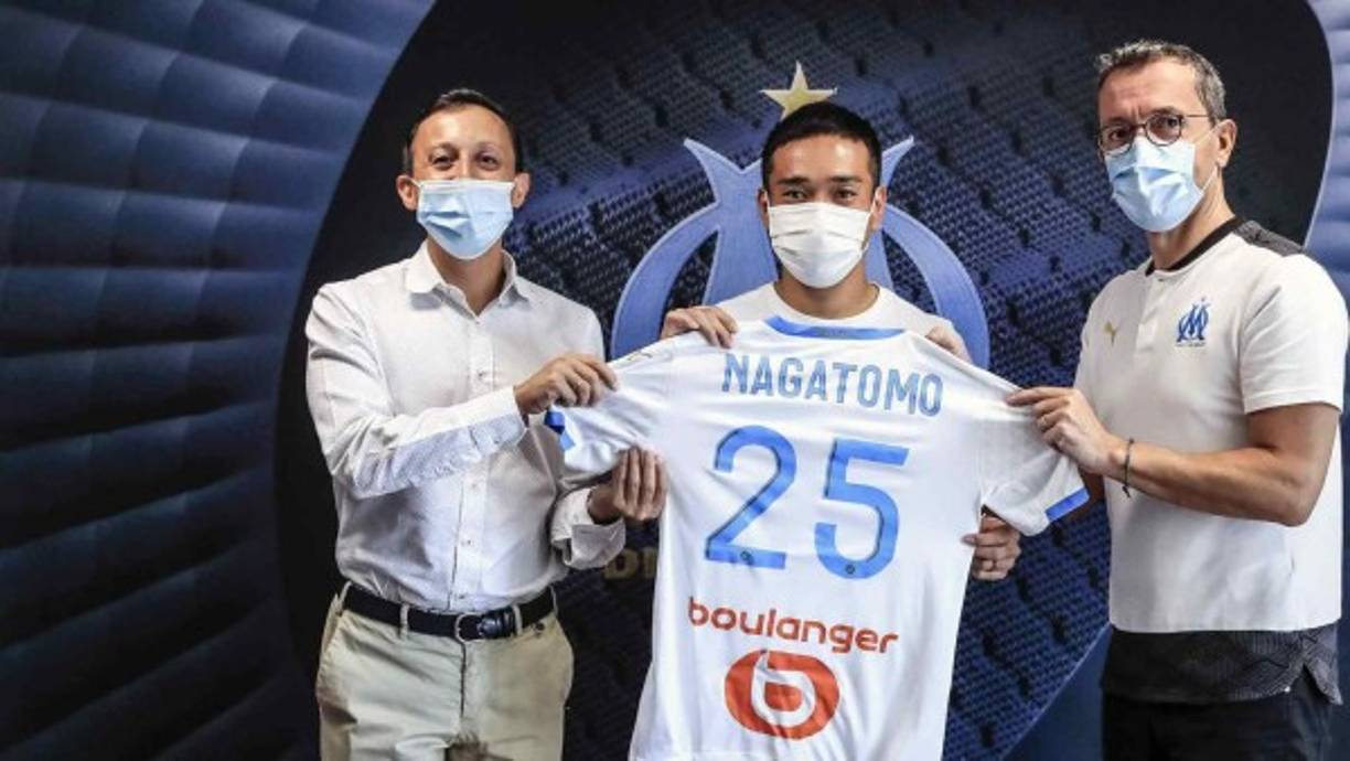 El Olympique Marsella ha fichado al lateral izquierdo japonés Yuto Nagatomo, quien llega procedente del Galatasaray de Turquía.<br/>