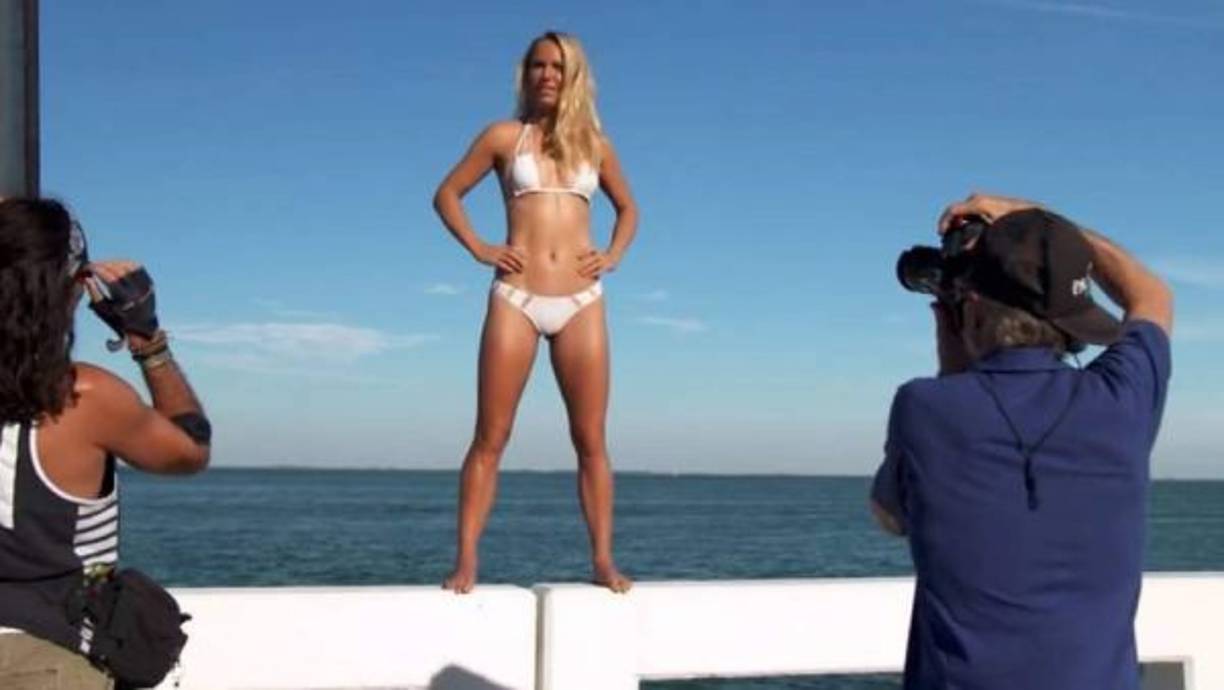 La tenista Caroline Wozniacki. Es de Dinamarca y tiene 21 años.