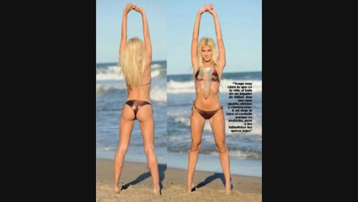 Candela, una rubia de 1,70 metros y medidas 85-60-90.