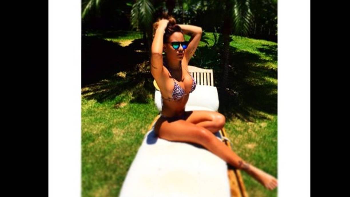 Rafaella Beckran, hermana de Neymar, y que apenas tiene 18 años.