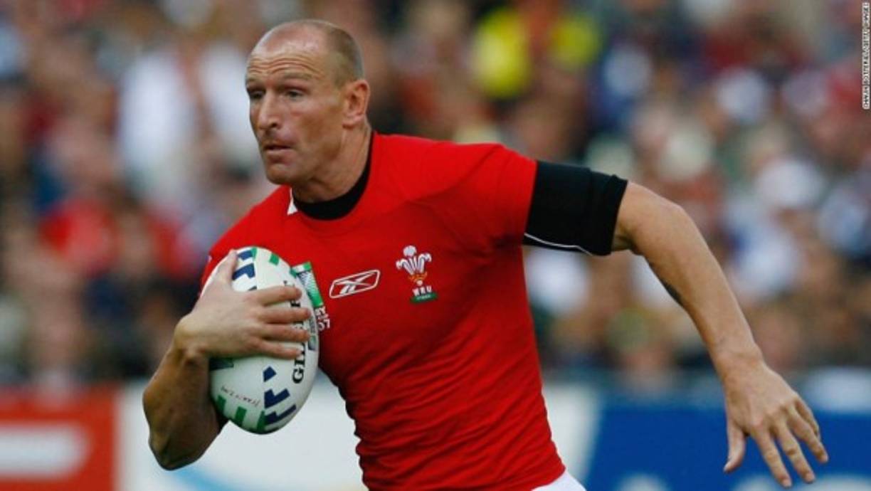 Gareth Thomas, jugador de rugby de Gales, dijo ser homosexual en 2009.