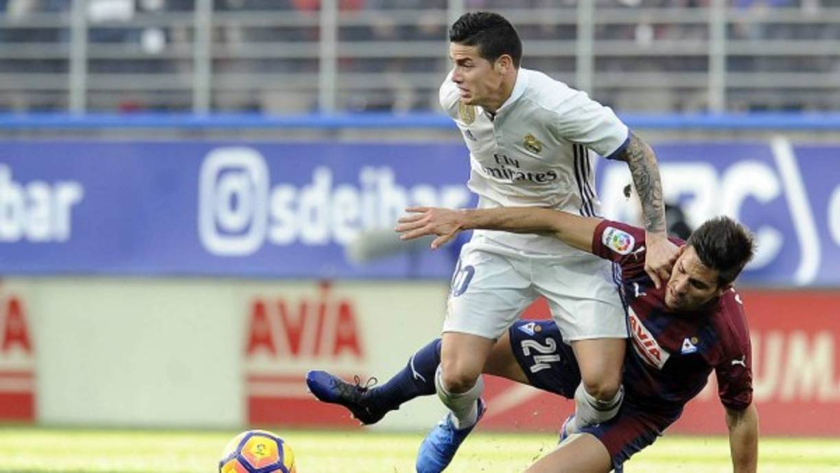 James estaría teniendo sus últimos días como jugador del Real Madrid. Todo apunta a que el Inter es el club que más se ha interesado en sus servicios.