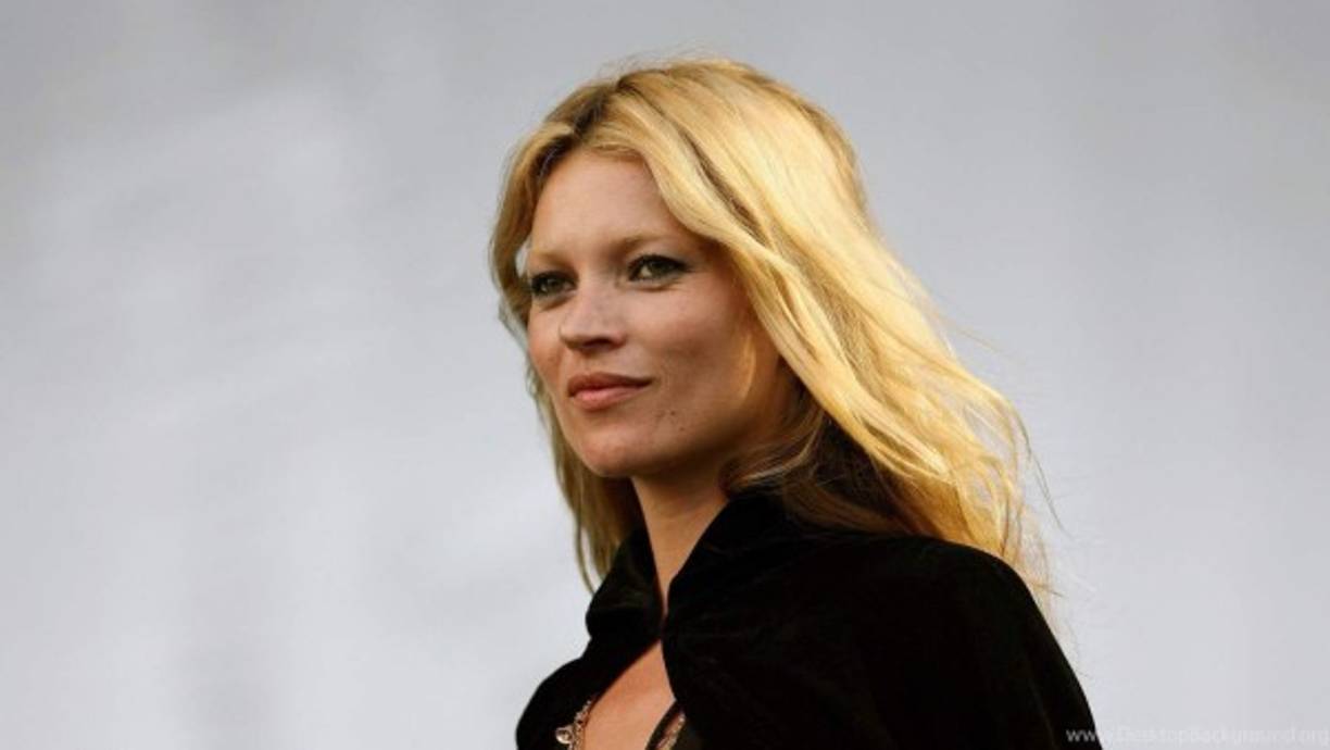 La top Kate Moss sabe cómo mantener su belleza natural.