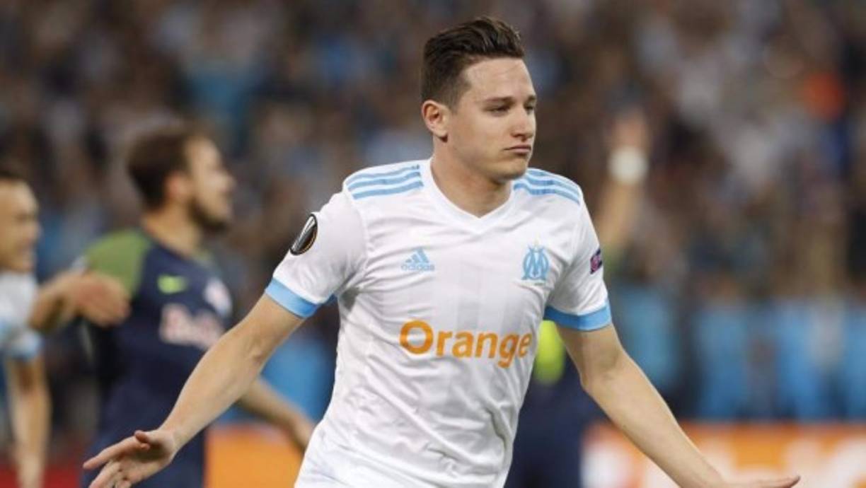 Florian Thauvin: Centrocampista francés que finaliza su contrato con el Marsella .
