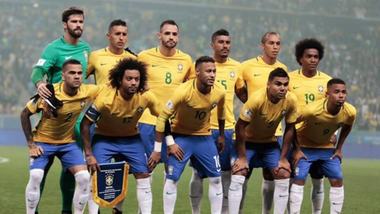 Brasil: 'La Canarinha' - La canarinha, por la traducción de amarillo en portugués. También conocida como La Verdeamarela, Scratch du oro o Auriverde. Su organización está a cargo de la Confederación Brasileña de Fútbol, que pertenece a la Confederación Sudamericana de Fútbol (Conmebol).