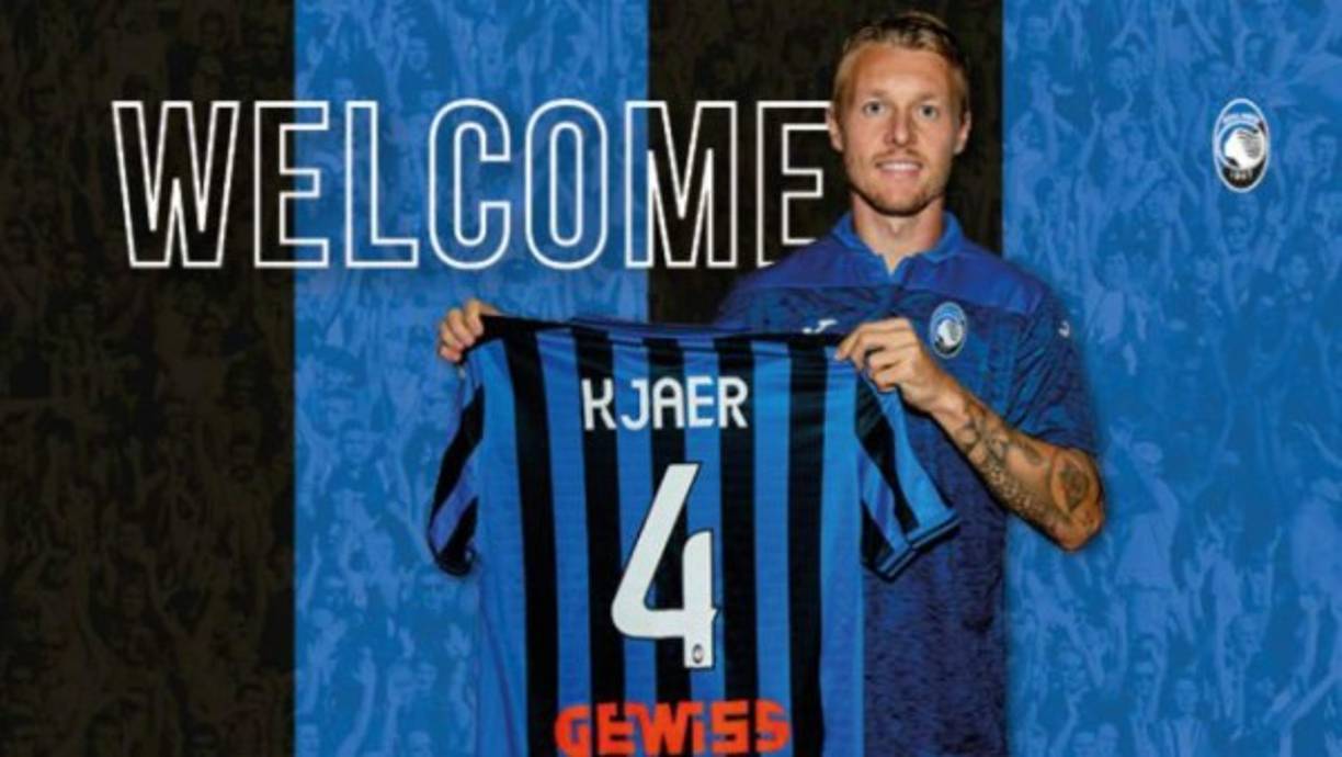 El Atalanta obtiene la cesión del central danés Simon Kjaer por una temporada. Llega procedente del Sevilla.