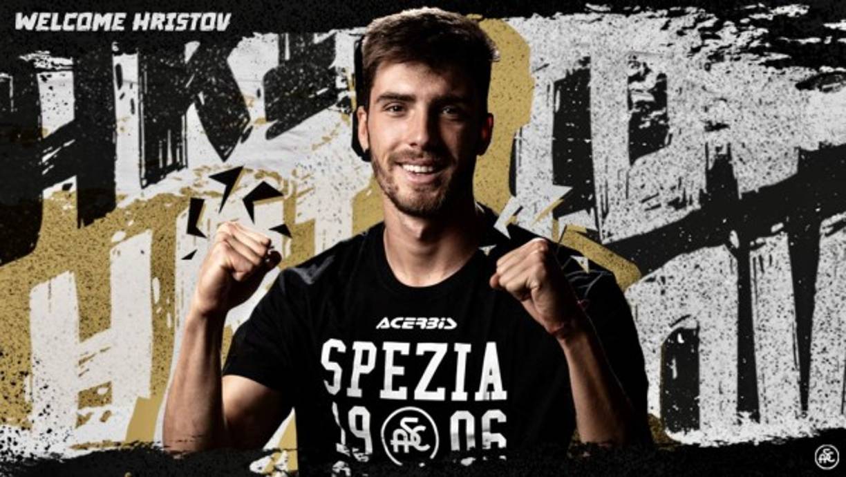 Petko Hristov es nuevo jugador del Spezia. El central búlgaro abandona la Fiorentina en el acuerdo que propició la llegada de Vincenzo Italiano. Foto Twitter Spezia.