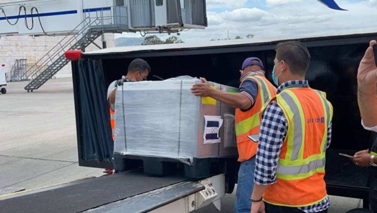 Este lote es la primera parte de una compra de 1.4 millones de dosis de vacunas por parte del IHSS. <br/>