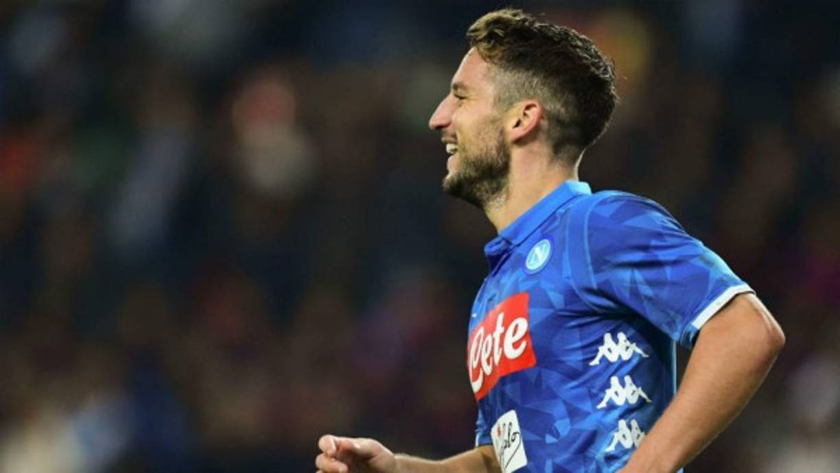 Dries Mertens: El extremo belga dejaría al Napoli y se menciona que podría llegar al Newcastle de Inglaterra.